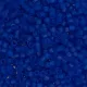 DB0748  Transparent Matte  Cobalt Blue , Size 11/0 Miyuki Delica Beads, 50gm bag
