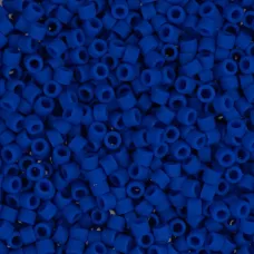 DB0756 Cobalt Blue Matte, Size 11/0 Miyuki Delica Beads, 5.2gm approx.