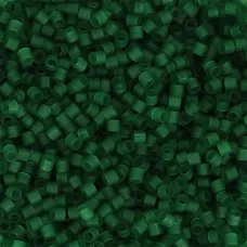 DB0767 Dark Emerald , Size 11/0 Miyuki Delica Beads, 5.2g approx. DB0767 Dark Emerald , Size 11/0 Miyuki Delica Beads, 5.2g approx.