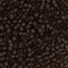 DB0769 Dark Brown , Size 11/0 Miyuki Delica Beads, 5.2g approx.