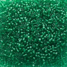 DB0776 Emerald Matte-Dyed, Size 11/0 Miyuki Delica Beads, 5.2g approx.
