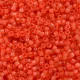 DB0779 Salmon Transparent Matte-Dyed, Size 11/0 Miyuki Delica Beads, 5.2Grms