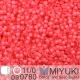 DB0780 Pink Bubble Gum Transparent Matte-Dyed, Size 11/0 Miyuki Delica Beads, 50gm bag