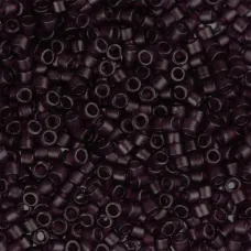 DB0784 Dark Amethyst Transparent Matte-Dyed, Size 11/0 Miyuki Delica Beads, 5.2g...