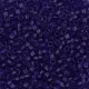 DB0785 Cobalt Blue Transparent Matte-Dyed, Size 11/0 Miyuki Delica Beads, 5.2g approx.