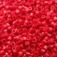 DB0791 Bright Red Matte Dyed, Size 11/0 Miyuki Delica Beads, 5.2g approx.