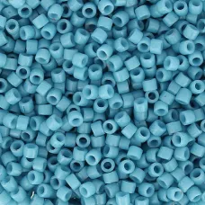 DB0798 Blue Opaque Matte Dyed, Size 11/0 Miyuki Delica Beads, 5.2g approx.