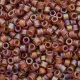 DB0853 Light Brown Matte AB, Size 11/0 Miyuki Delica Beads, 5.2g approx.