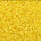 DB0854 Miyuki 11/0 Delica Beads, Matted Pale Yellow AB, 5.2g Approx