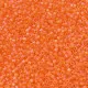 DB0855 Orange Transparent Matte AB, Size 11/0 Miyuki Delica Beads, 5.2g approx.