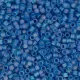 DBM0862 Capri Blue Transparent AB Matte, Size 10/0  Miyuki Delica Beads, Colour 862 - Approx. 50g