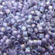 DB0870 Light Amethyst Transparent AB Matte, Size 11/0 Miyuki Delica Beads, 5.2g approx.