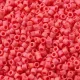 DB0873 Red Vermillion Opaque AB Matte, Size 11/0 Miyuki Delica Beads, 5.2g approx.
