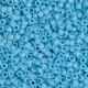 DB0879 Turquoise Blue AB Matte, Size 11/0 Miyuki Delica Beads, 5.2g approx.
