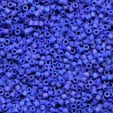 DB0880 Cobalt AB Matte Opaque, Size 11/0 Miyuki Delica Beads, 5.2g Approx.