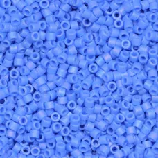 DB0881 Light Blue AB Matte Opaque, Size 11/0 Miyuki Delica Beads, 5.2g approx.