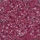 DB0902 Pink Sparkle Crystal Lined, Size 11/0 Miyuki Delica Beads, 5.2g approx.