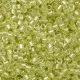 DB0903 Green Celery Sparkle Crystal Lined, Size 11/0 Miyuki Delica Beads, 5.2g approx.