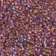 DB0982 Purple Rose Gold Sparkle Lined, Size 11/0 Miyuki Delica Beads, 5.2g approx.
