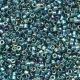 DB1006 Metallic Blue Green Gold Iris Miyuki 11/0 Delica Beads, 5.2g Approx