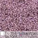 DB1066 Lilac AB Matte Metallic Gold Luster, Size 11/0 Miyuki Delica Beads, 5.2g approx.