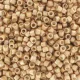 DB1162 Champagne Galvanized-Dyed Matte, Size 11/0 Miyuki Delica Beads, 5.2g approx.