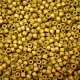DB1164 Yellow Zest Galvanized-Dyed Matte, Size 11/0 Miyuki Delica Beads, 5.2g approx.