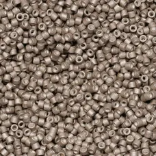 DB1169 Silver Pewter Galvanized Dyed Matte, Size 11/0 Miyuki Delica Beads, 5.2g ...