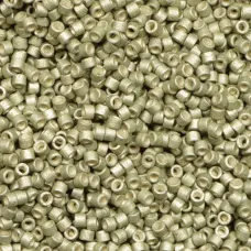 DB1170 Galvanized Matte Aloe, Size 11/0 Miyuki Delica Beads, 5.2g approx.