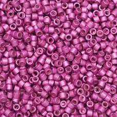 DB1184 Magenta Galvanized-Dyed Semi-Matte, Size 11/0 Miyuki Delica Beads, 5.2g approx. DB1184 Magenta Galvanized-Dyed Semi-Matte, Size 11/0 Miyuki Delica Beads, 5.2g approx.