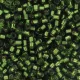 DB1207B Olive Silver Lined, Size 11/0 Miyuki Delica Beads, 50gm bag