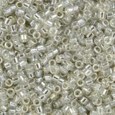 DB1231 Transparent Grey Mist Luster, Size 11/0 Miyuki Delica Beads, 5.2g approx. DB1231 Transparent Grey Mist Luster, Size 11/0 Miyuki Delica Beads, 5.2g approx.