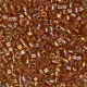 DB1241B Marigold Transparent AB, Size 11/0 Miyuki Delica Beads, 50gm bag