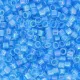 DB1249 Blue Ocean Transparent AB, Size 11/0 Miyuki Delica Beads, 5.2g approx.