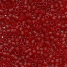 DB1262 Matte Dark Cranberry, Size 11/0 Miyuki Delica Beads, 5.2g approx.