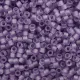DB1265 Light Amethyst Transparent Matte, Size 11/0 Miyuki Delica Beads, 50g approx. 
