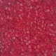 DB1308 Pink Bubble Gum Transparent Dyed, Size 11/0 Miyuki Delica Beads, 5.2g approx.