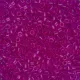 DB1310 Fuchsia Transparent Dyed, Size 11/0 Miyuki Delica Beads, 5.2g approx.
