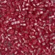 DB1338 Dark Pink Rose Silver Lined-Dyed, Size 11/0 Miyuki Delica Beads, 5.2g approx.