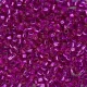 DB1340 Fuchsia Silver Lined-Dyed, Size 11/0 Miyuki Delica Beads, 5.2g approx.