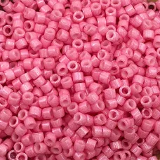 DB1371 Pink Carnation Opaque Dyed, Size 11/0 Miyuki Delica Beads, 5.2g approx. DB1371 Pink Carnation Opaque Dyed, Size 11/0 Miyuki Delica Beads, 5.2g approx.