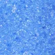 DB1405 Transparent Pale Sky Blue, Size 11/0 Miyuki Delica Beads, 5.2g approx. *Being discontinued by Factory*