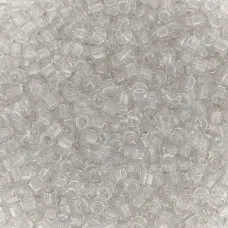 DB1408 Pale Taupe Transparent, Size 11/0 Miyuki Delica Beads, 5.2g approx. *Being discontinued by Factory* DB1408 Pale Taupe Transparent, Size 11/0 Miyuki Delica Beads, 5.2g approx. *Being discontinued by Factory*