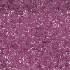 DB1413 Transparent Light Rose, Size 11/0 Miyuki Delica Beads, 5.2g approx. *Bein...