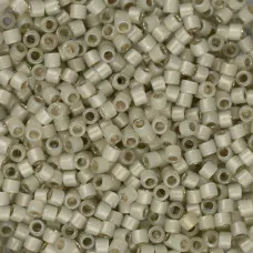 DB1453 Pale Green Lime Opal Silver Lined, Size 11/0 Miyuki Delica Beads, 5.2g approx. *Being discontinued by Factory* DB1453 Pale Green Lime Opal Silver Lined, Size 11/0 Miyuki Delica Beads, 5.2g approx. *Being discontinued by Factory*