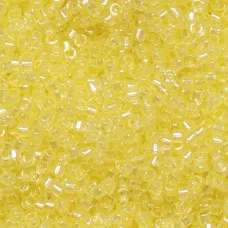 DB1471 Transparent Pale Yellow Luster, Size 11/0 Miyuki Delica Beads, 5.2g approx. *Being discontinued by Factory*