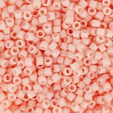 DB1493 Light Salmon Opaque, Size 11/0 Miyuki Delica Beads, 50gm bag