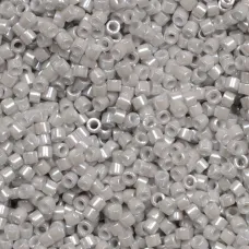 DB1538 Opaque Light Smoke Ceylon, Size 11/0 Miyuki Delica Beads, 5.2g approx.