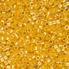 DB1562 Yellow Canary Opaque Luster, Size 11/0 Miyuki Delica Beads, 5.2g approx. DB1562 Yellow Canary Opaque Luster, Size 11/0 Miyuki Delica Beads, 5.2g approx.