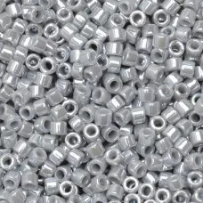 DB1570 Grey Ghost Opaque Luster, Size 11/0 Miyuki Delica Beads, 5.2g approx. DB1570 Grey Ghost Opaque Luster, Size 11/0 Miyuki Delica Beads, 5.2g approx.